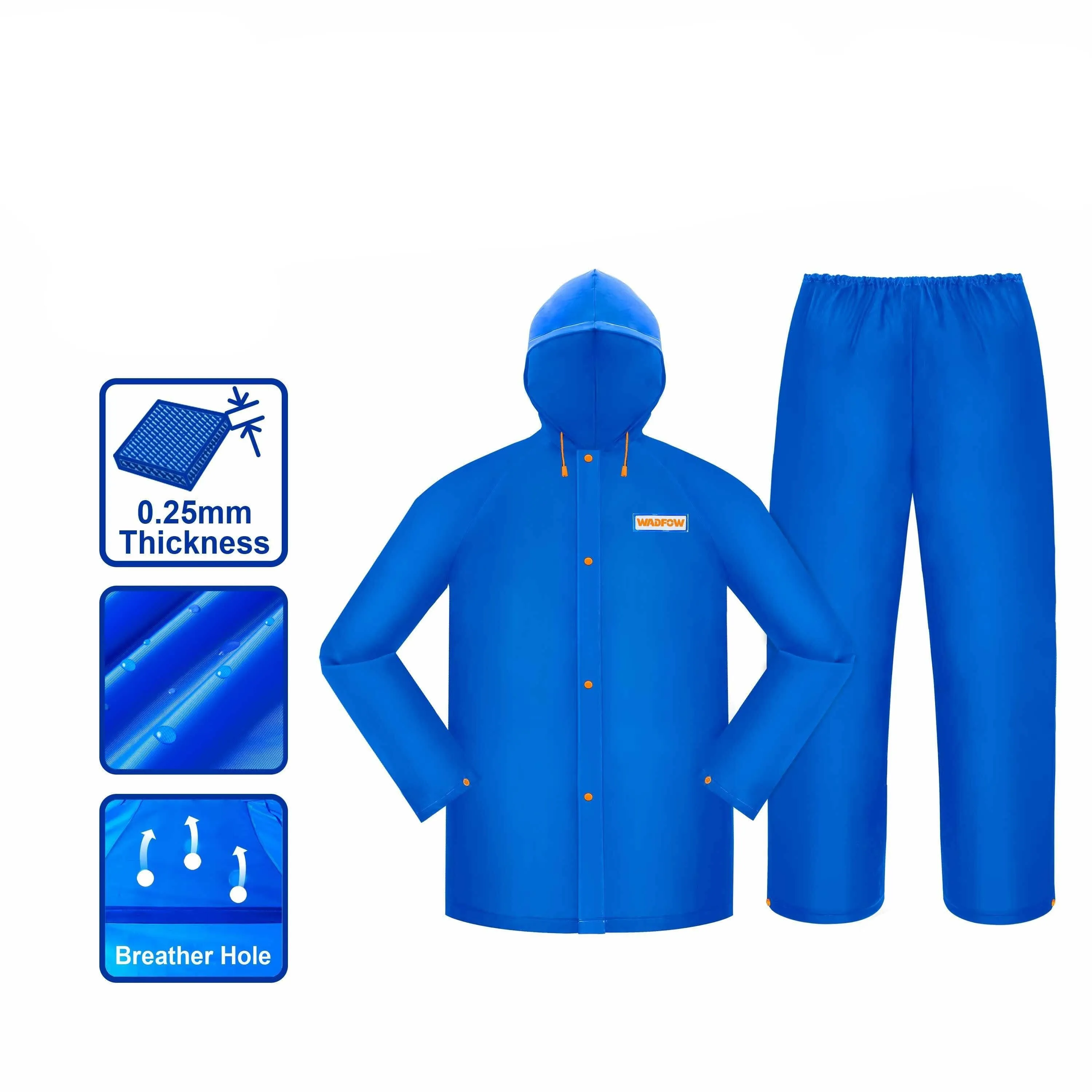 Wadfow Rain Suit - WRC300L, WRC30XL & WRC3XXL