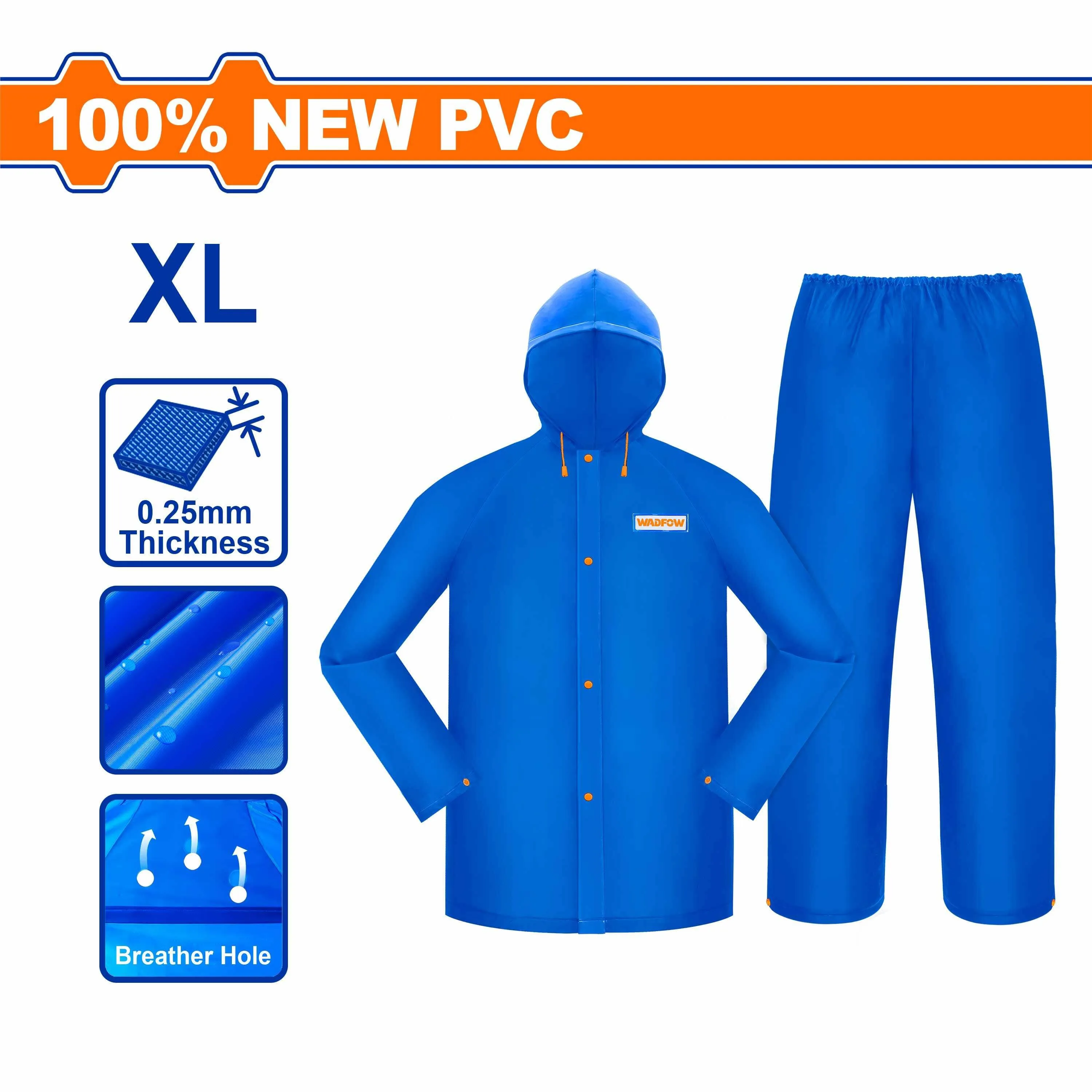 Wadfow Rain Suit - WRC300L, WRC30XL & WRC3XXL