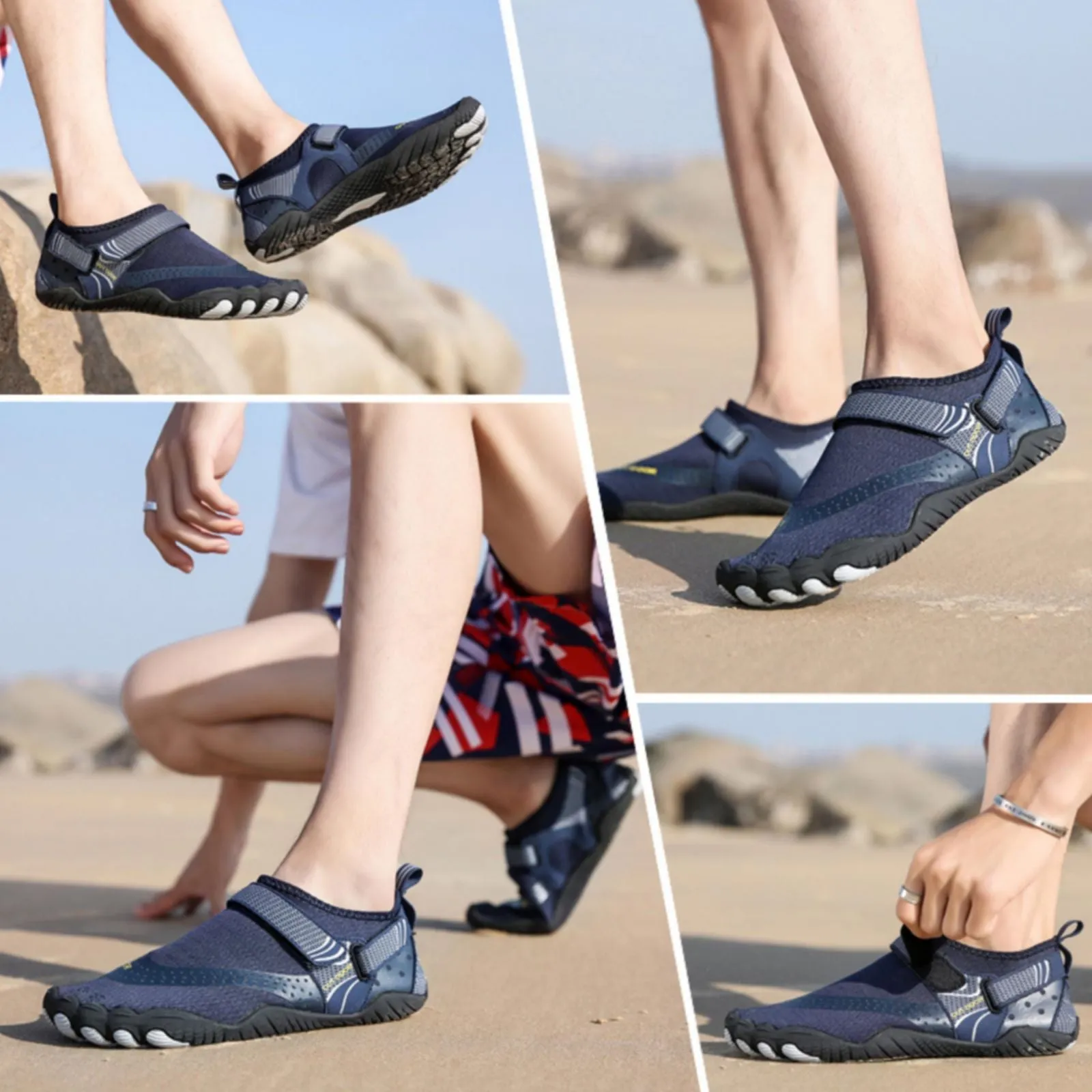 Water Shoes for Men & Women - Barefoot Non-slip Aqua Sports Quick Dry Shoes (Unisex)