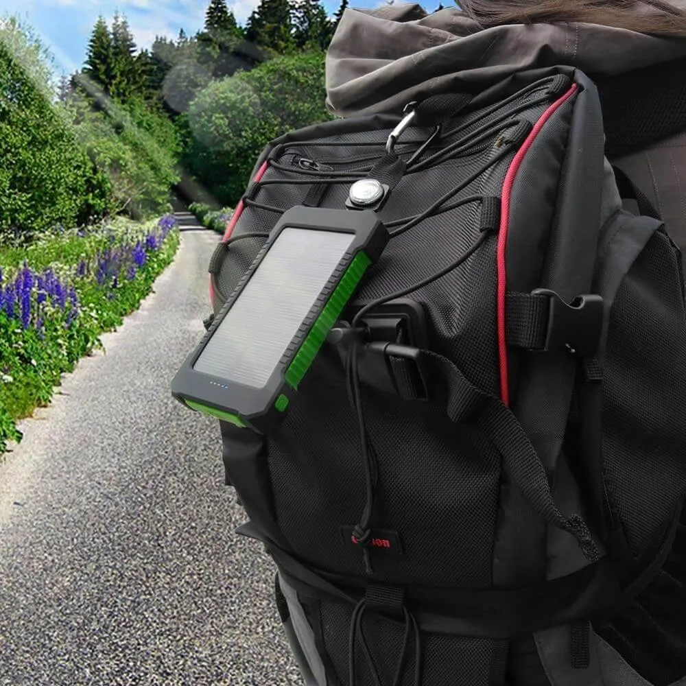 Waterproof  20000mAh Solar Charger PowerBank