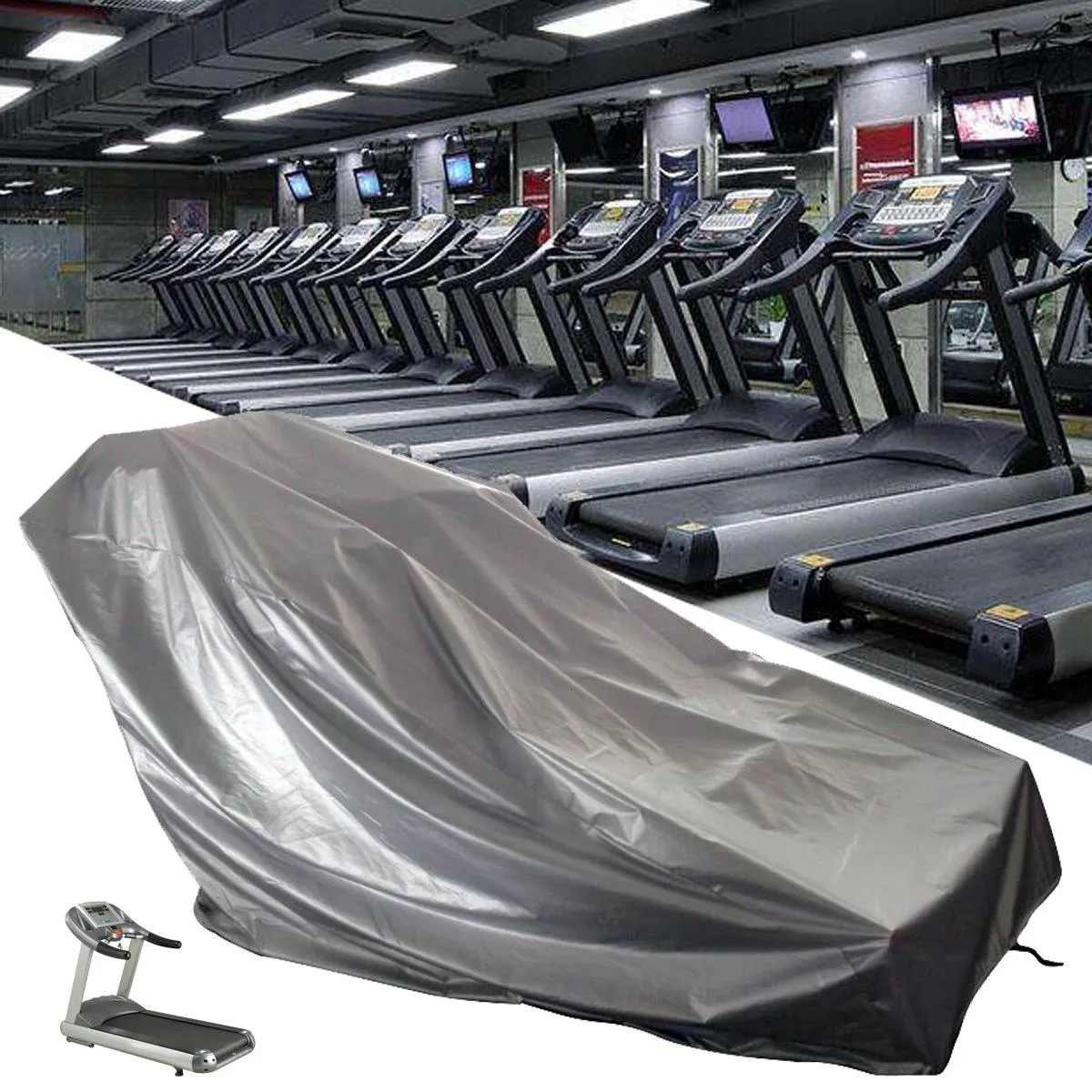 Waterproof Mini Treadmill Cover - 95X110X160Cm