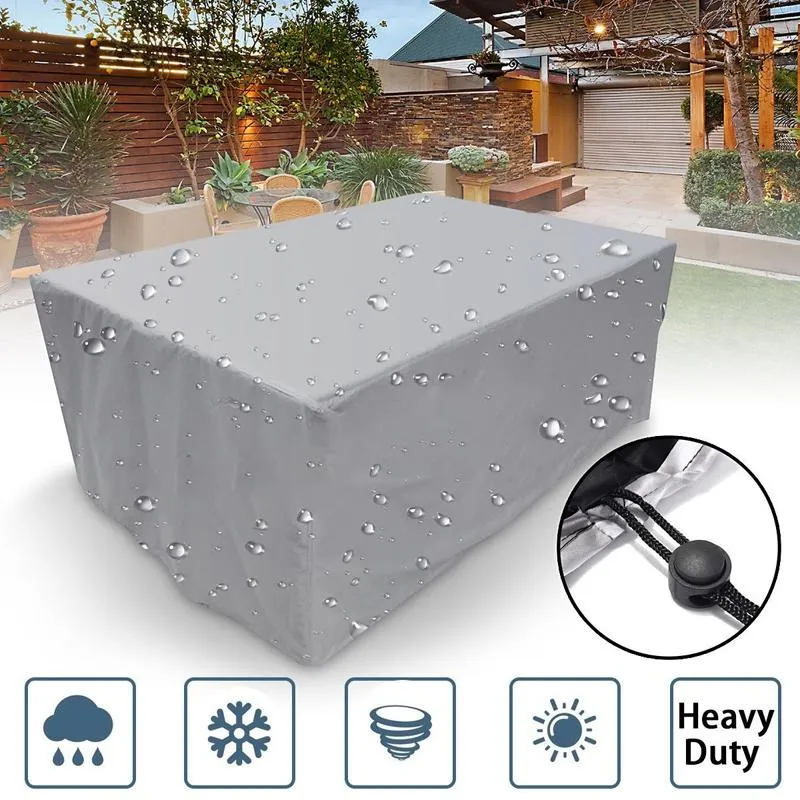 Waterproof Outdoor Table & Chair Cover - 260X135X82Cm