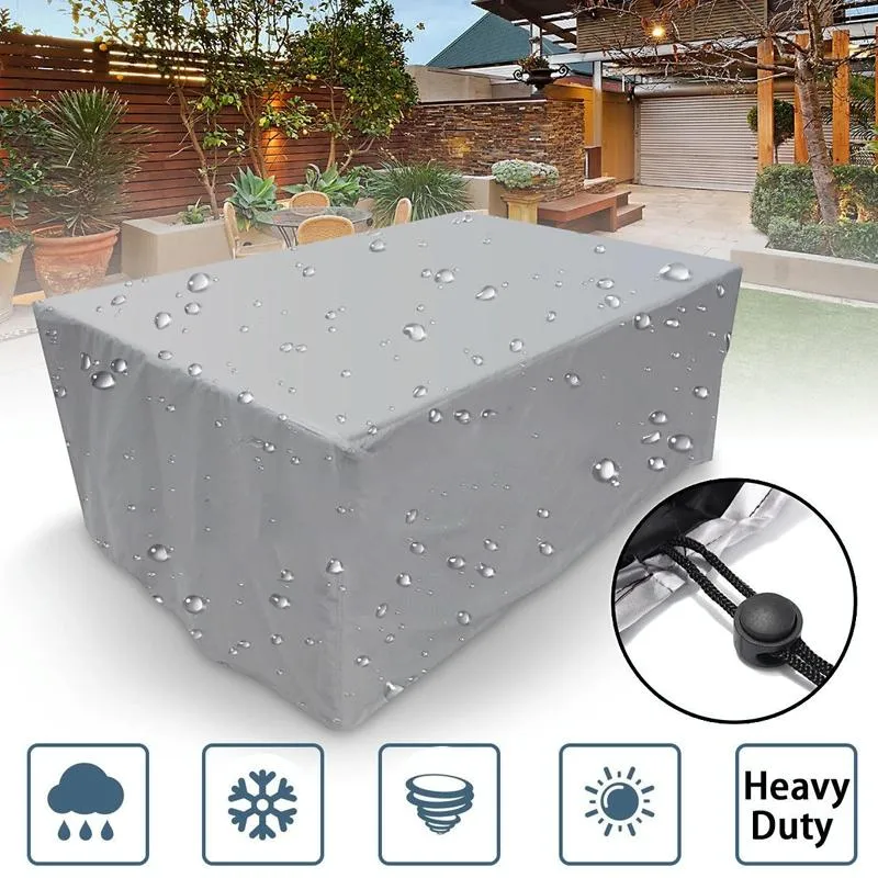Waterproof Outdoor Table And Chair Cover - 244X244X90Cm