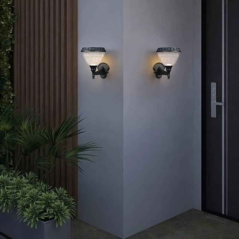 Waterproof Solar Post Pillar Wall Lamp Light - PH-YZO02W