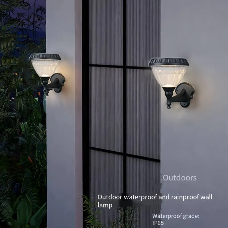 Waterproof Solar Post Pillar Wall Lamp Light - PH-YZO02W