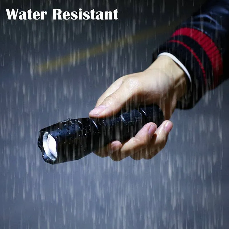 WATERPROOF TACTICAL FLASHLIGHT