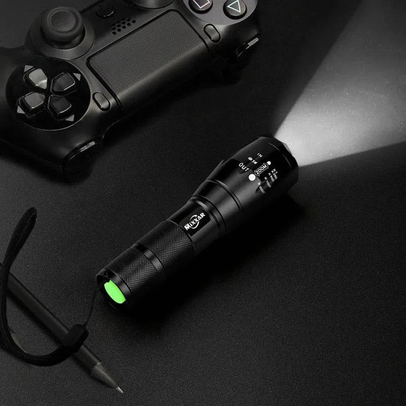 WATERPROOF TACTICAL FLASHLIGHT