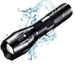 WATERPROOF TACTICAL FLASHLIGHT