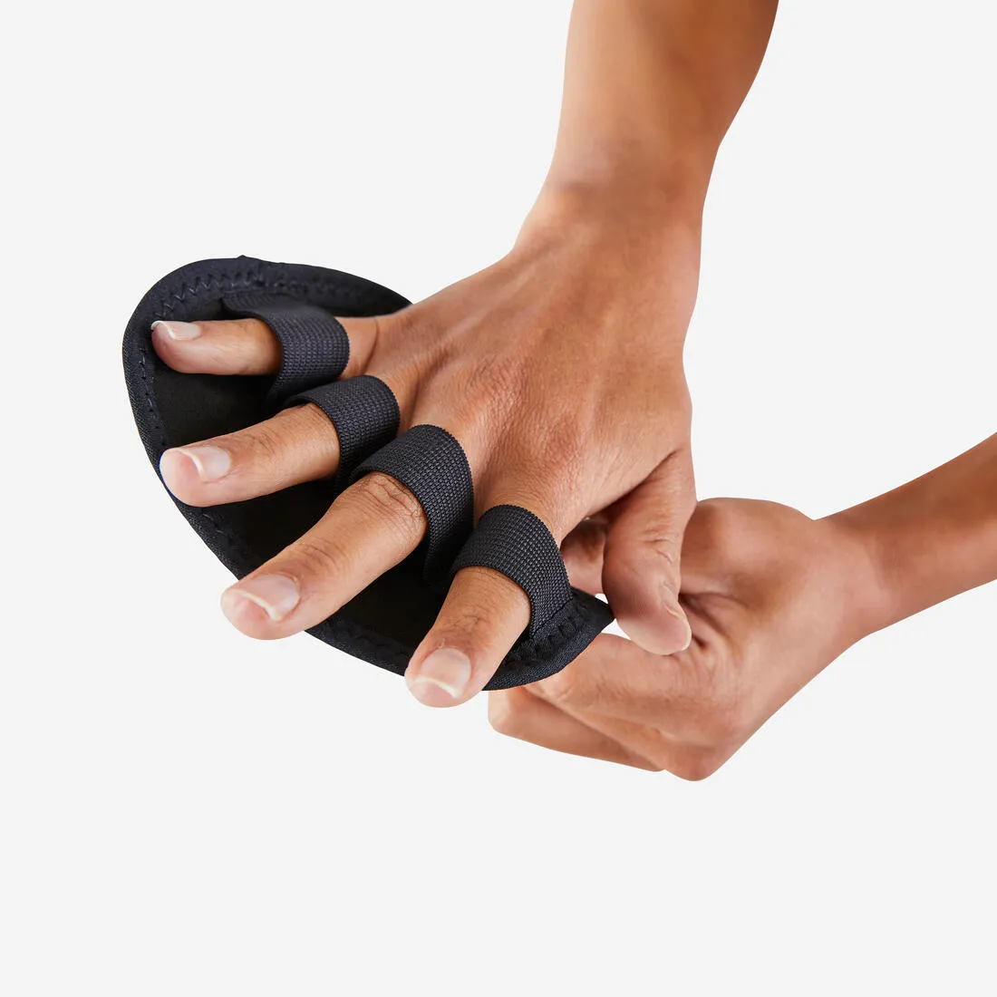 Weight Training Grip Pad Glove - Black