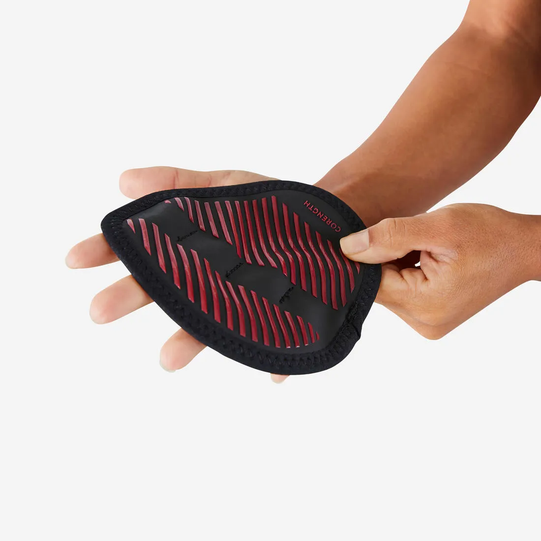 Weight Training Grip Pad Glove - Black