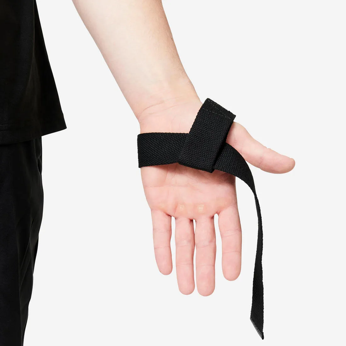 Weight Training Lifting Strap - Black