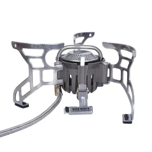 Wild Roots Collapsible Outdoor Camping Stove with Piezo Ignition