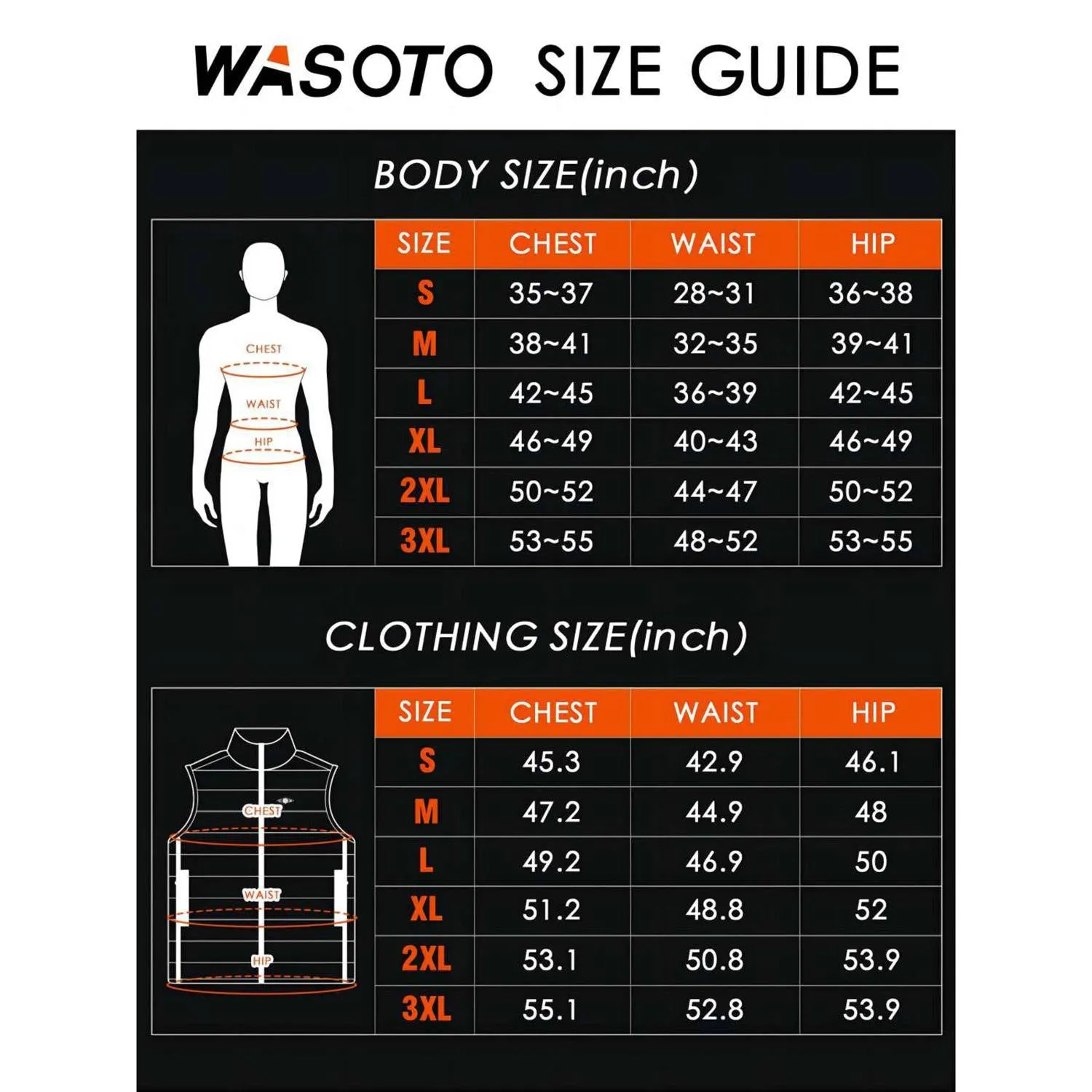 WMV001-Heated Vest for Men-Black