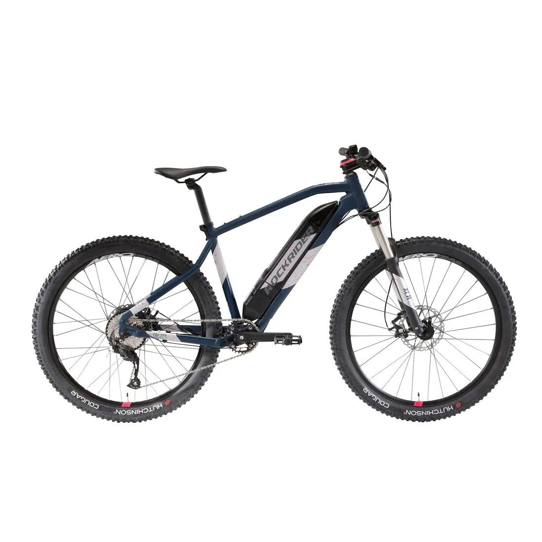Women's 27.5" Electric Mountain Bike e-ST 500 - Mid-Drive Motor - Blue