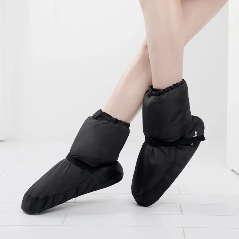 Women's Ballet Warm-Up Booties - Winter Dance Boots for Antiskid Training