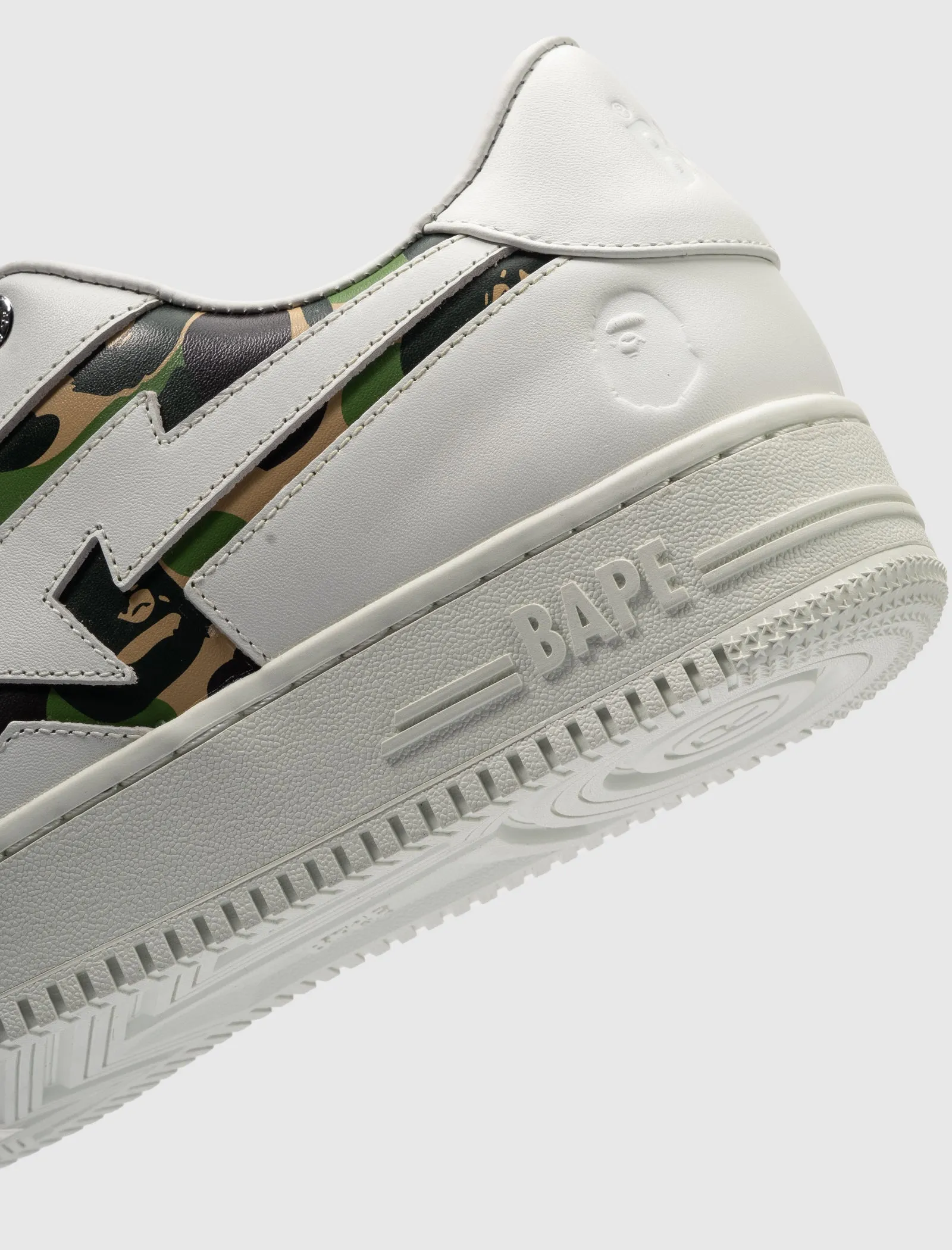 WOMEN'S BAPE STA ICON ABC CAMO "GREEN"