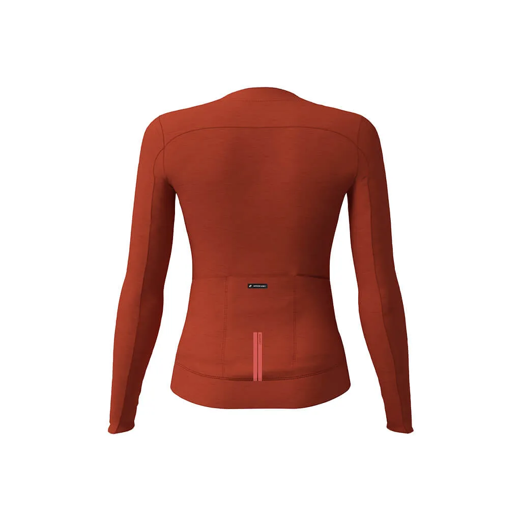 Women's Librio Long Sleeve Race Fit Jersey (Blush)