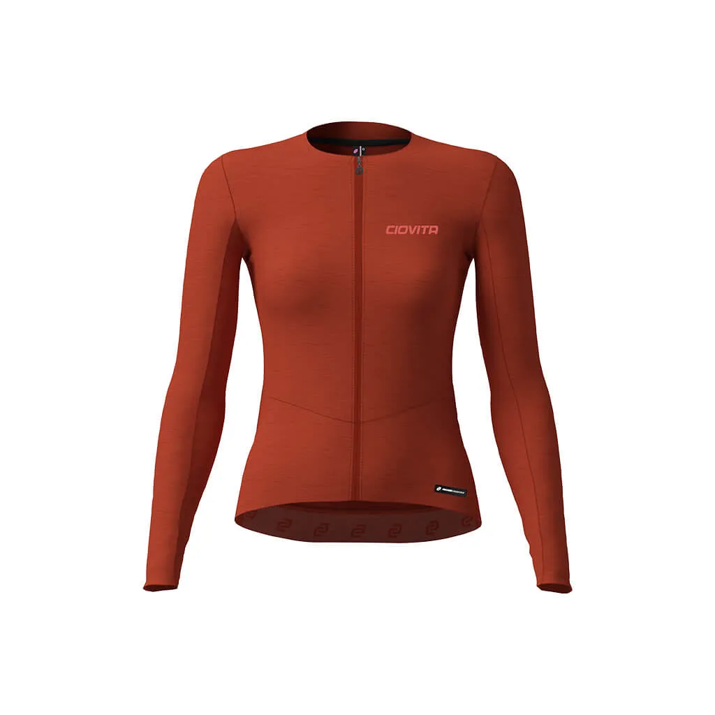 Women's Librio Long Sleeve Race Fit Jersey (Blush)
