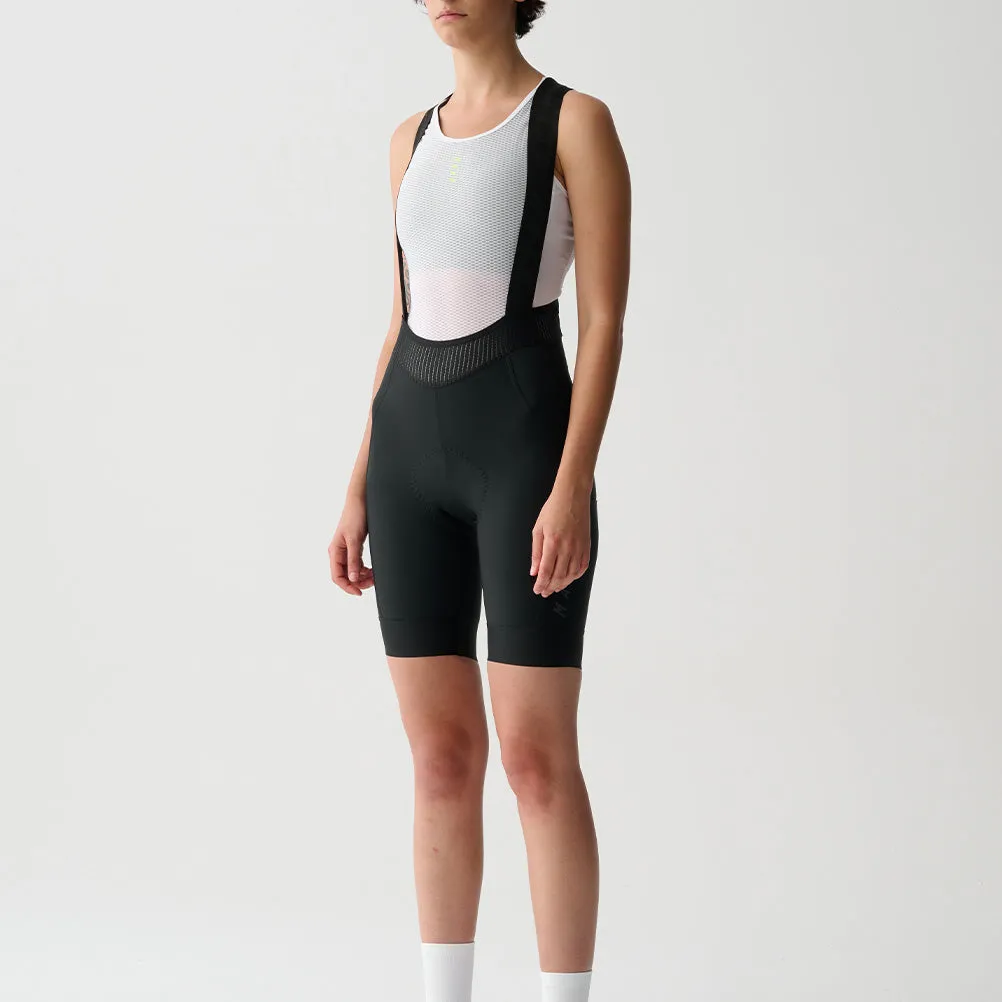 Women's Team Bib Evo Cargo - Black/Black