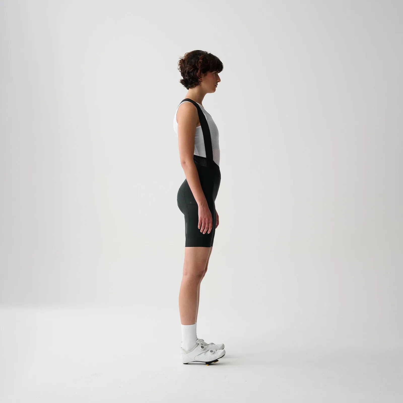 Women's Team Bib Evo Cargo - Black/Black