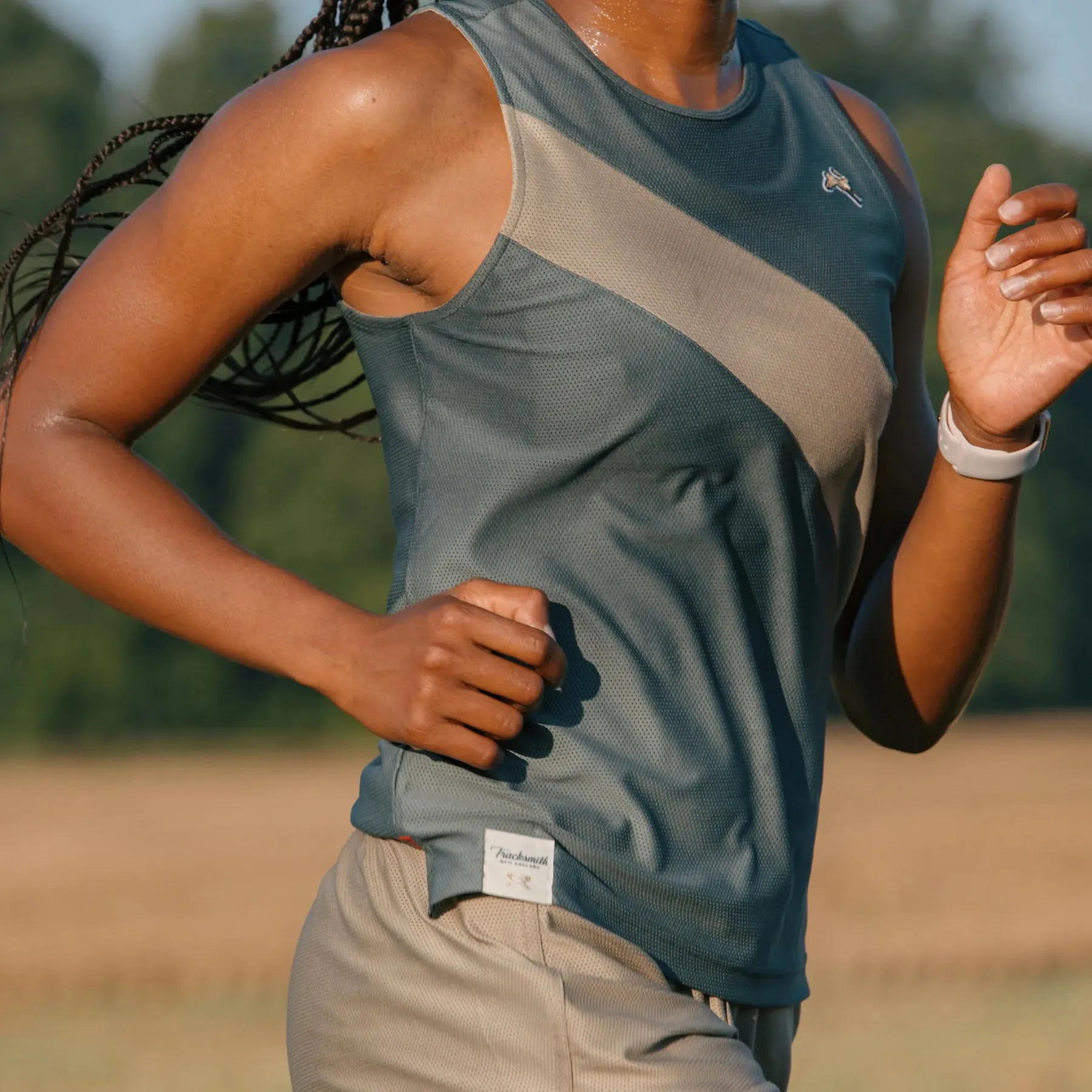Women's Van Cortlandt Singlet - Navy/Ivory