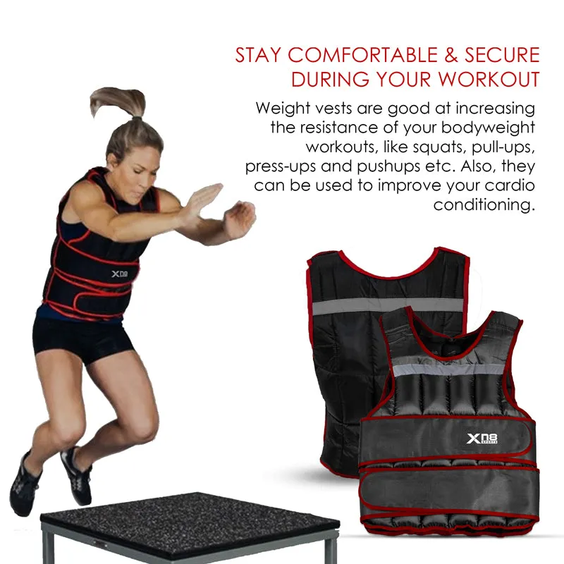 Xn8 Weighted Vest 10 to 20kg