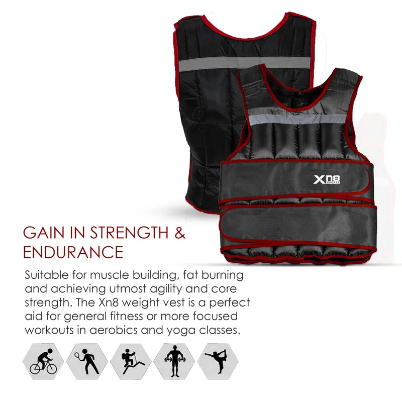 Xn8 Weighted Vest 10 to 20kg