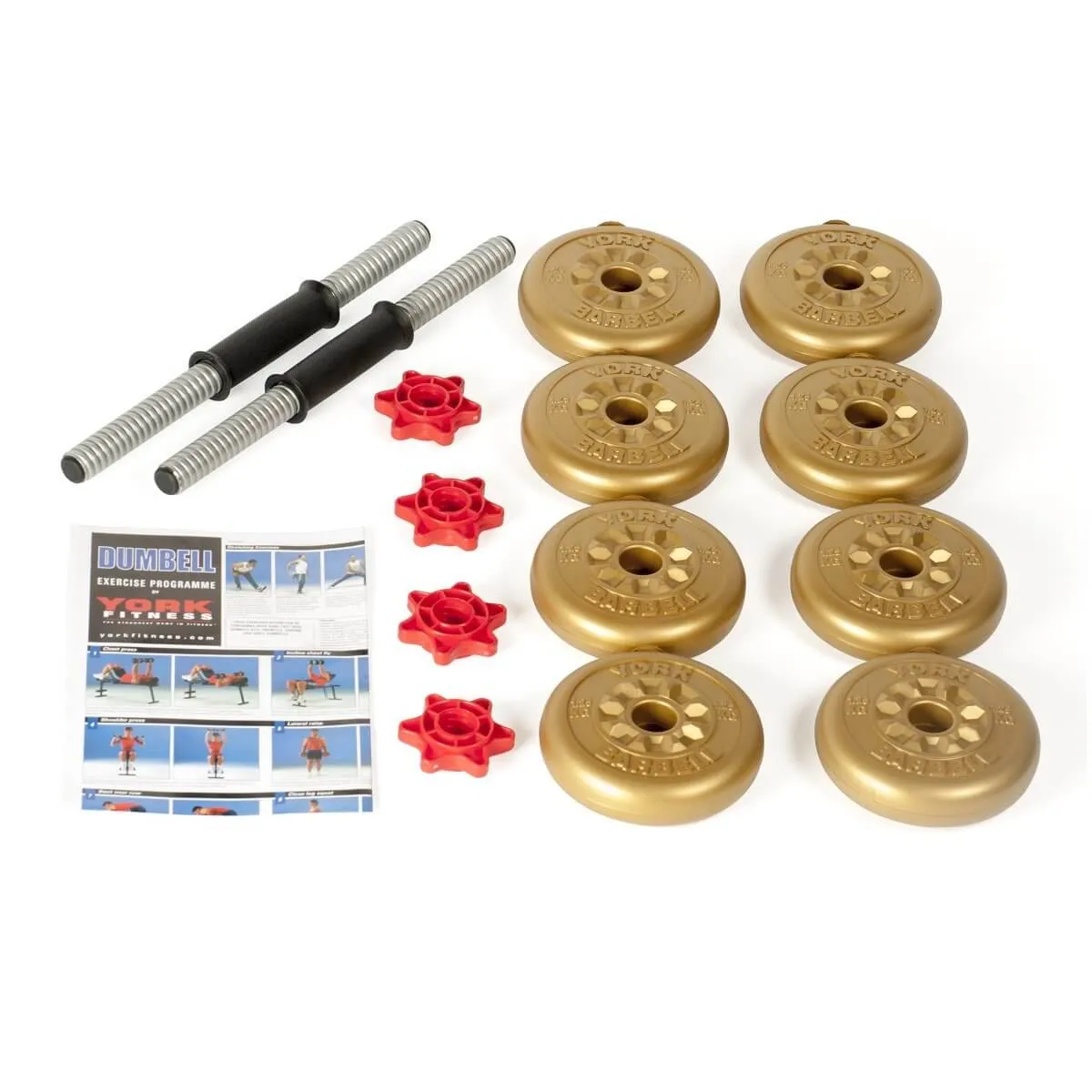 York 11kg Adjustable Dumbbell Set