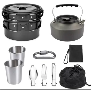 Zero North Camping Cookware Set ( 9 Pieces)